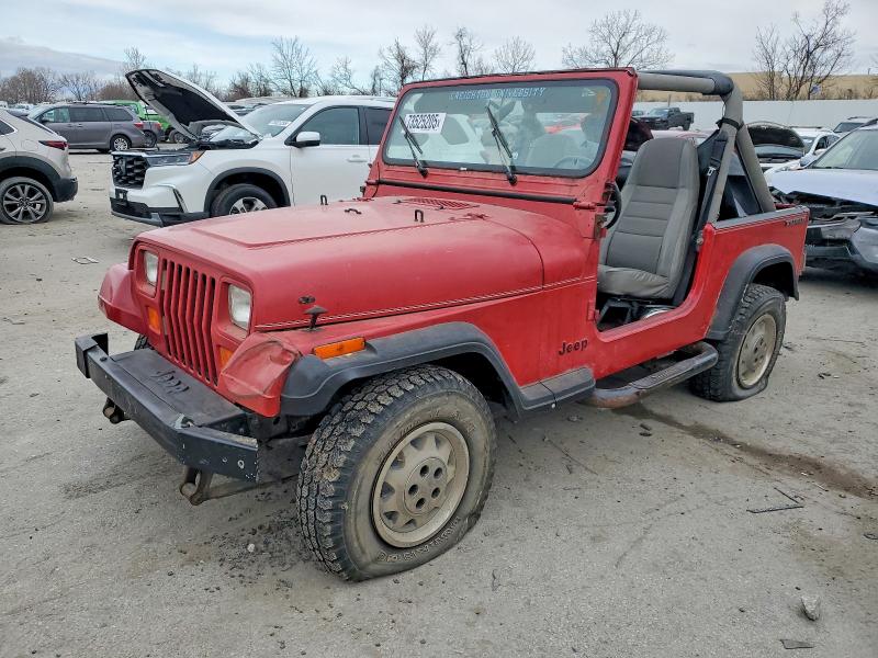 1988 JEEP WRANGLER S — VIN 2BCHV81S8JB542872