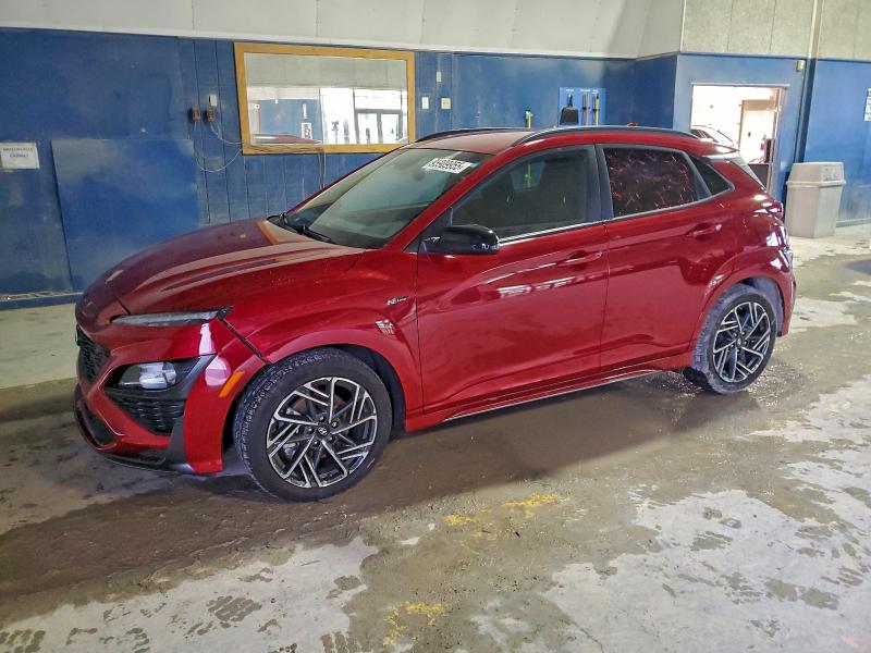 2022 HYUNDAI KONA N LIN — VIN KM8K33A37NU785591