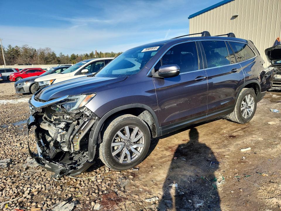 2021 HONDA PILOT — VIN 5FNYF6H58MB009511