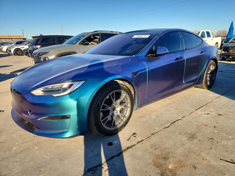 2021 TESLA MODEL S — VIN 5YJSA1E68MF442394