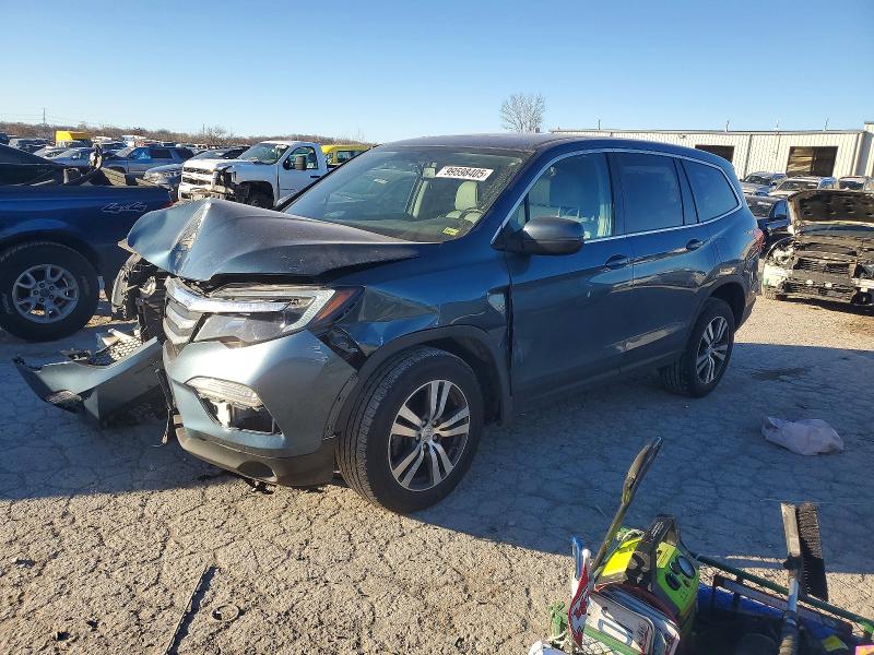 2016 HONDA PILOT EXL — VIN 5FNYF6H5XGB079421
