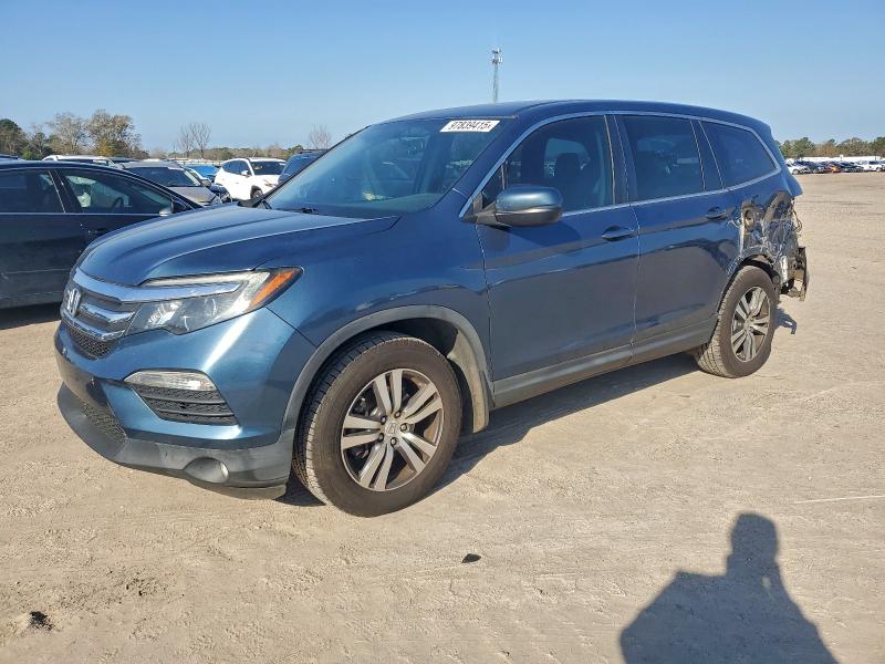 2017 HONDA PILOT EXL — VIN 5FNYF5H53HB017953