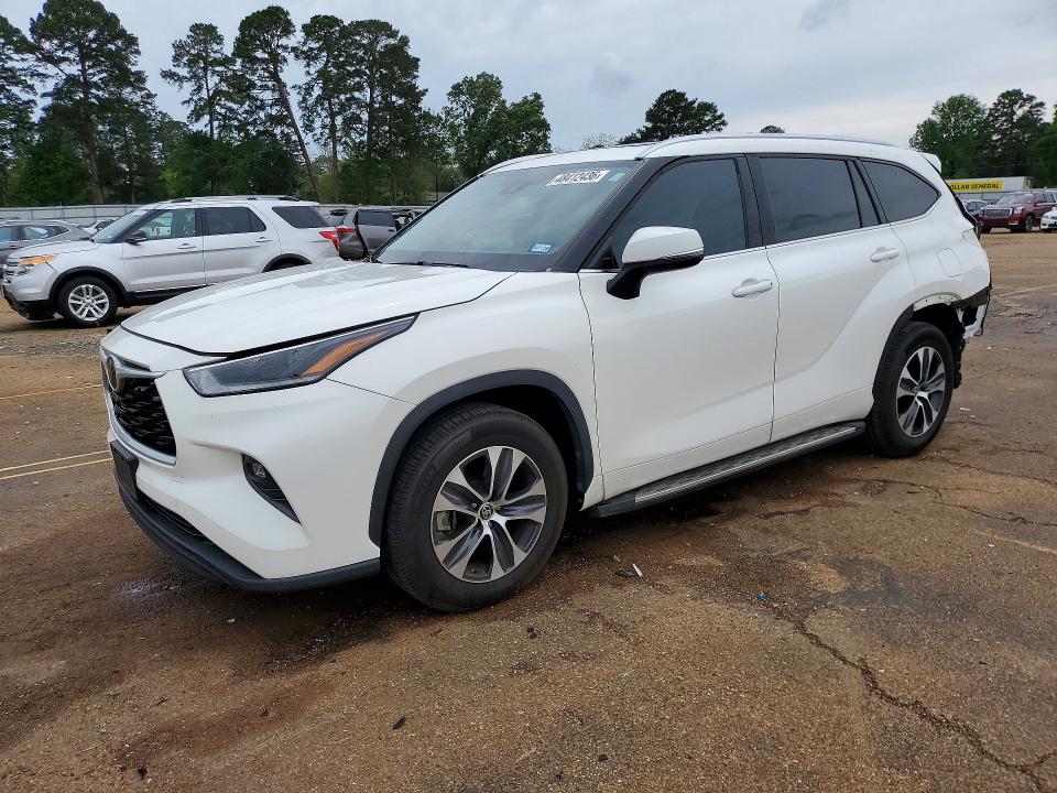2021 TOYOTA HIGHLANDER — VIN 5TDGZRAH8MS069955