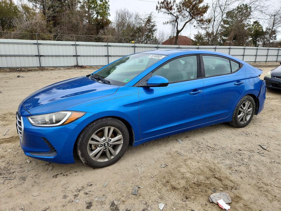 2017 HYUNDAI ELANTRA — VIN 5NPD84LF3HH176556