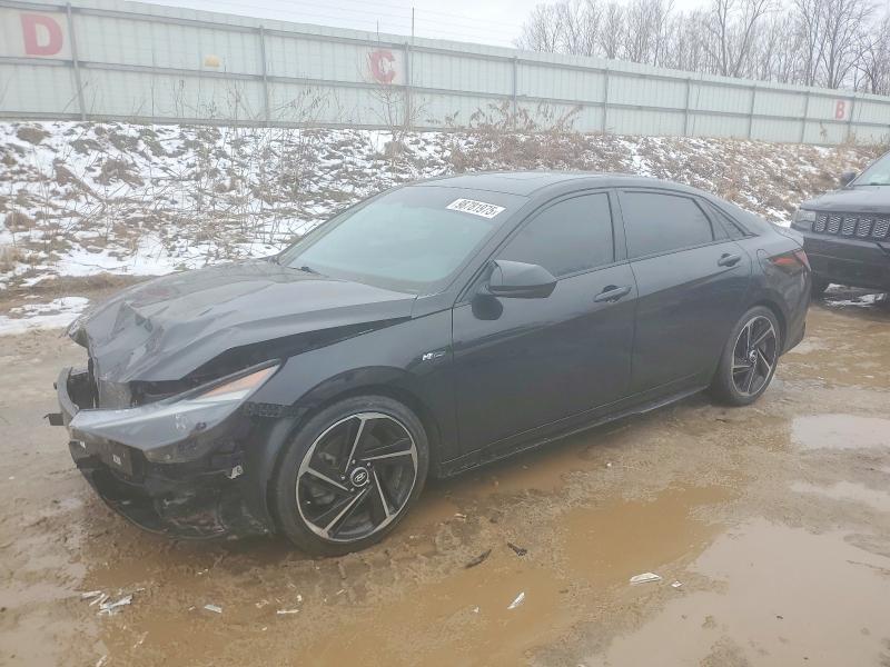 2021 HYUNDAI ELANTRA — VIN KMHLR4AF8MU158173