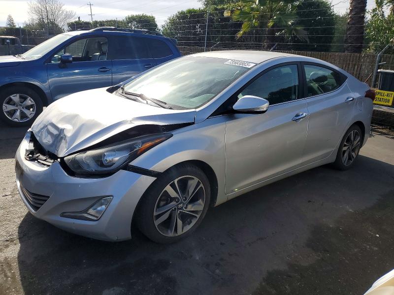 2015 HYUNDAI ELANTRA SE — VIN 5NPDH4AEXFH610348