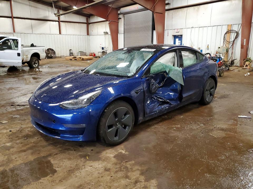 2021 TESLA MODEL 3 — VIN 5YJ3E1EBXMF975742