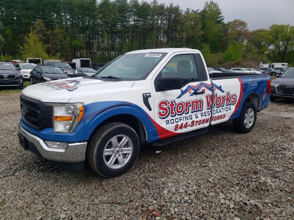 2021 FORD F150 — VIN 1FTMF1CB7MKE25650