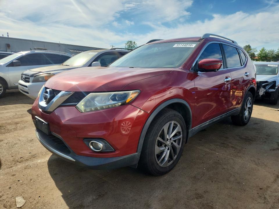2016 NISSAN ROGUE — VIN 5N1AT2MV6GC870109