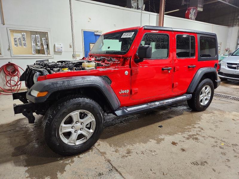 2018 JEEP WRANGLER U — VIN 1C4HJXDG9JW147402