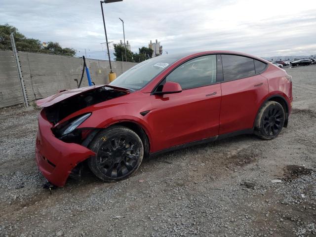 2022 TESLA MODEL Y — VIN 7SAYGDEE6NF429536