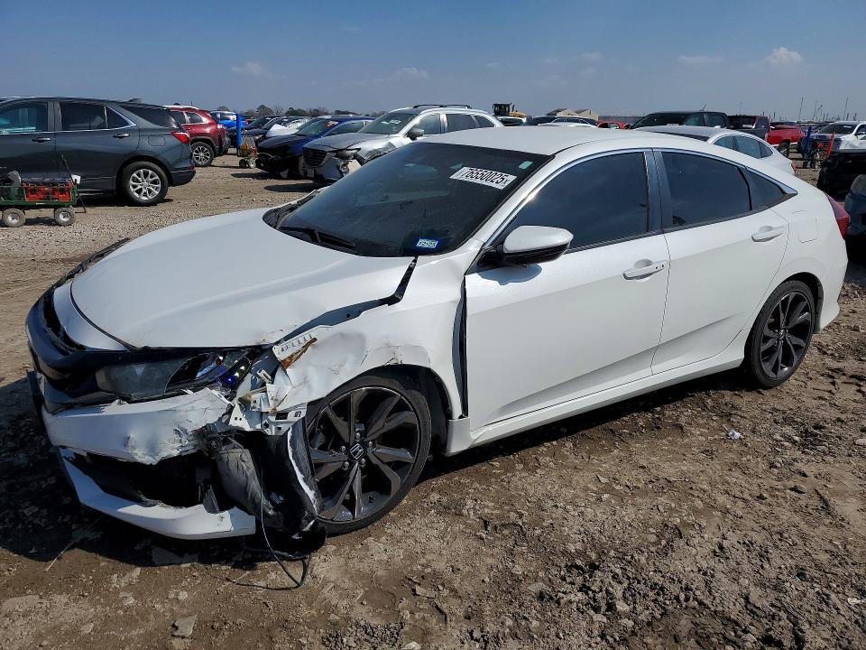 2019 HONDA CIVIC — VIN 2HGFC2F84KH600952