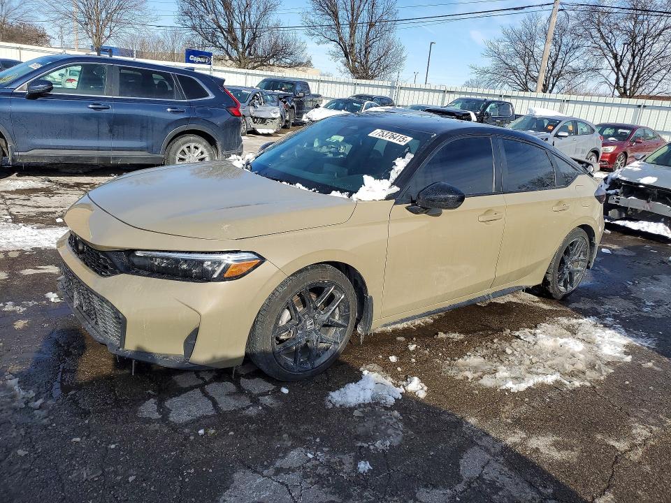 2025 HONDA CIVIC — VIN 19XFL2H89SE004906