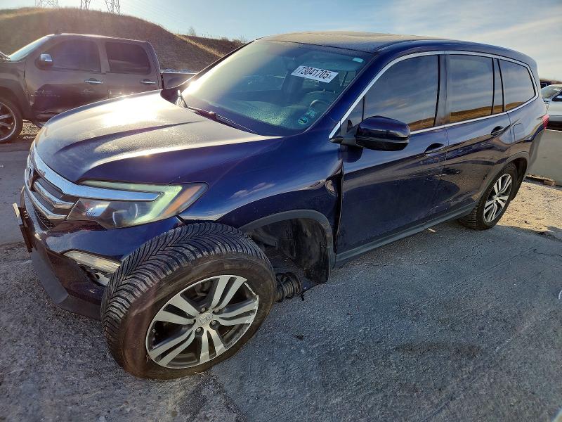 2016 HONDA PILOT EXL — VIN 5FNYF6H50GB055600