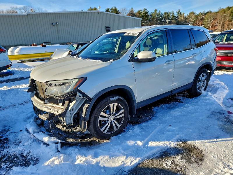 2017 HONDA PILOT EXL — VIN 5FNYF5H52HB024490