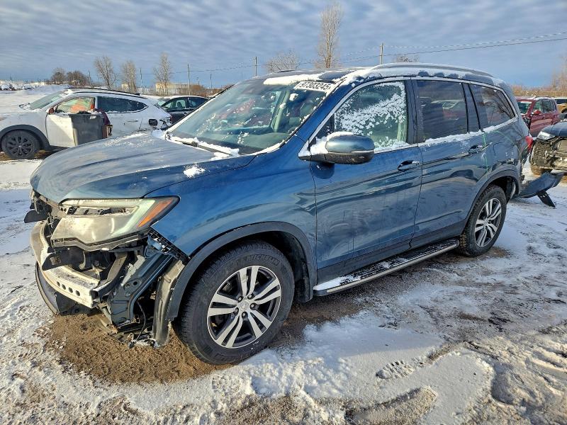 2016 HONDA PILOT EXL — VIN 5FNYF6H58GB507289