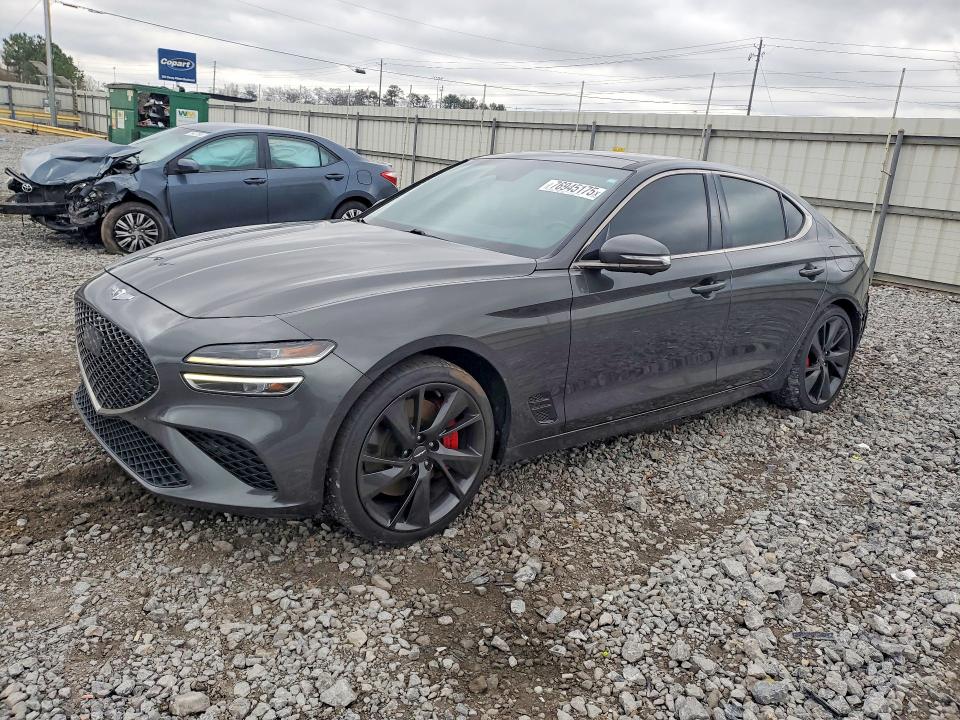 2022 GENESIS G70 — VIN KMTG54TE5NU099401