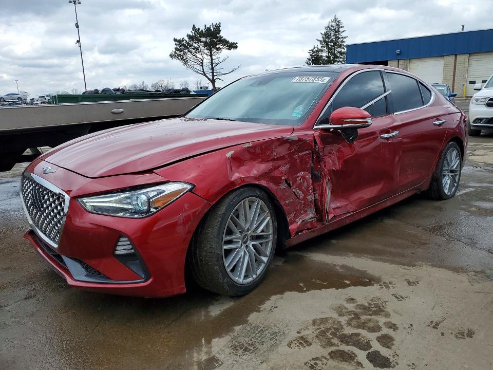 2021 GENESIS G70 — VIN KMTG34LA1MU076117
