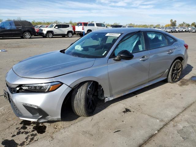 2022 HONDA CIVIC — VIN 2HGFE2F53NH593769