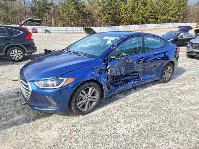 2018 HYUNDAI ELANTRA — VIN 5NPD84LF3JH379887