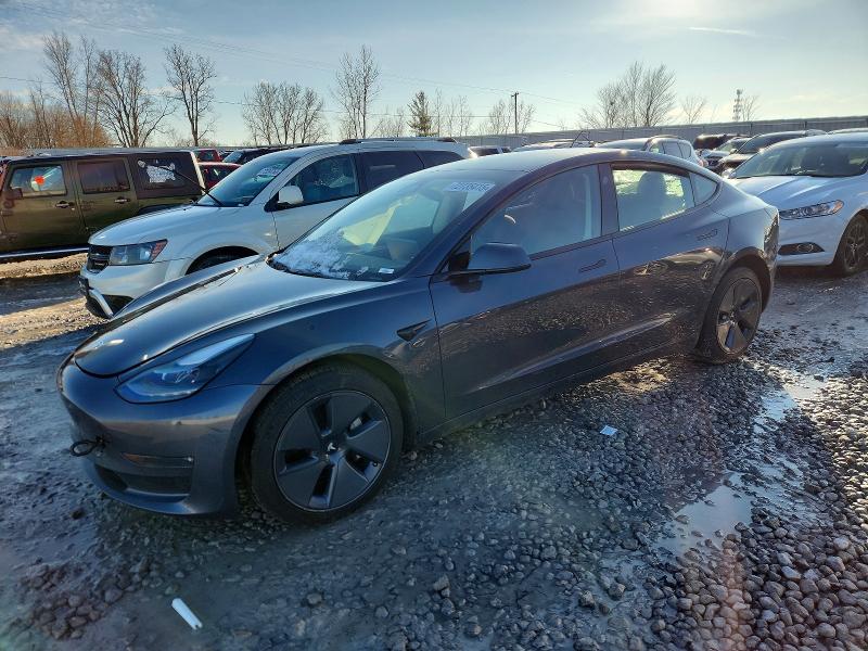 2022 TESLA MODEL 3 — VIN 5YJ3E1EB9NF163964