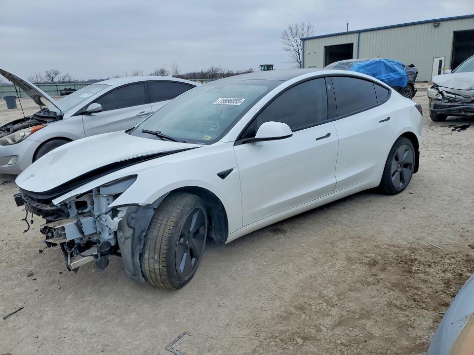 2021 TESLA MODEL 3 — VIN 5YJ3E1EA2MF923173