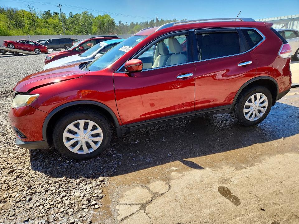 2016 NISSAN ROGUE — VIN KNMAT2MVXGP623298