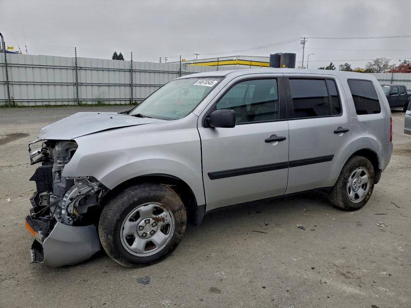 2015 HONDA PILOT LX — VIN 5FNYF3H26FB016464