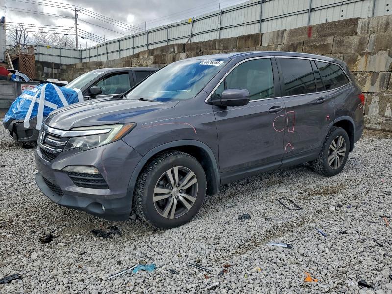 2017 HONDA PILOT EXL — VIN 5FNYF6H51HB073699