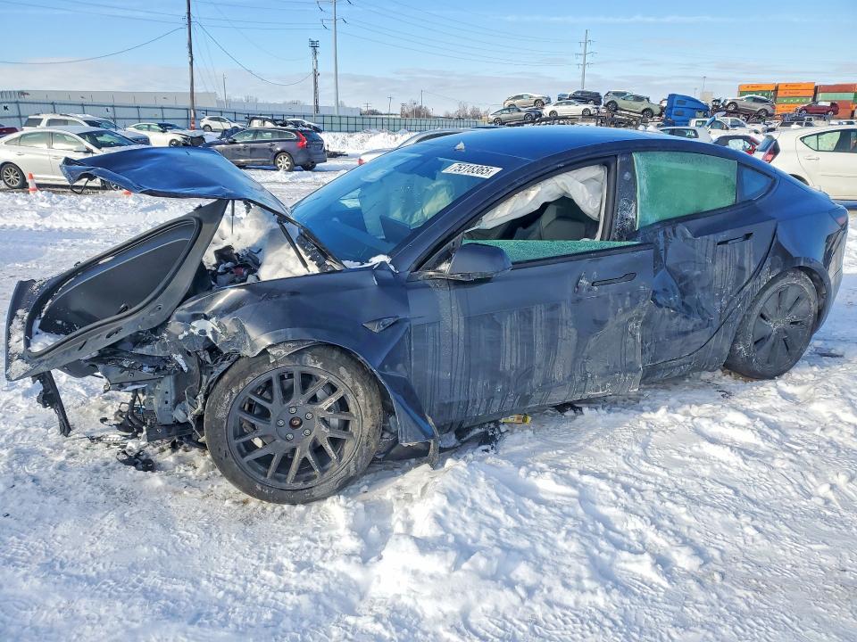 2025 TESLA MODEL 3 — VIN 5YJ3E1EB2SF882162