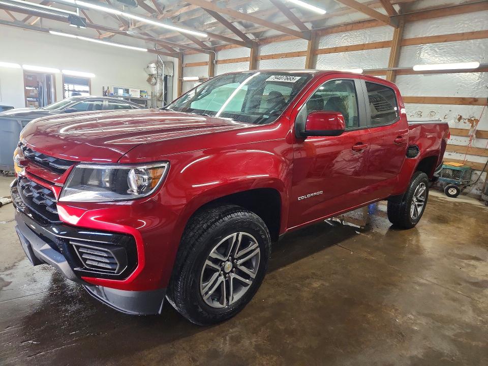 2021 CHEVROLET COLORADO — VIN 1GCGSBEA9M1112169