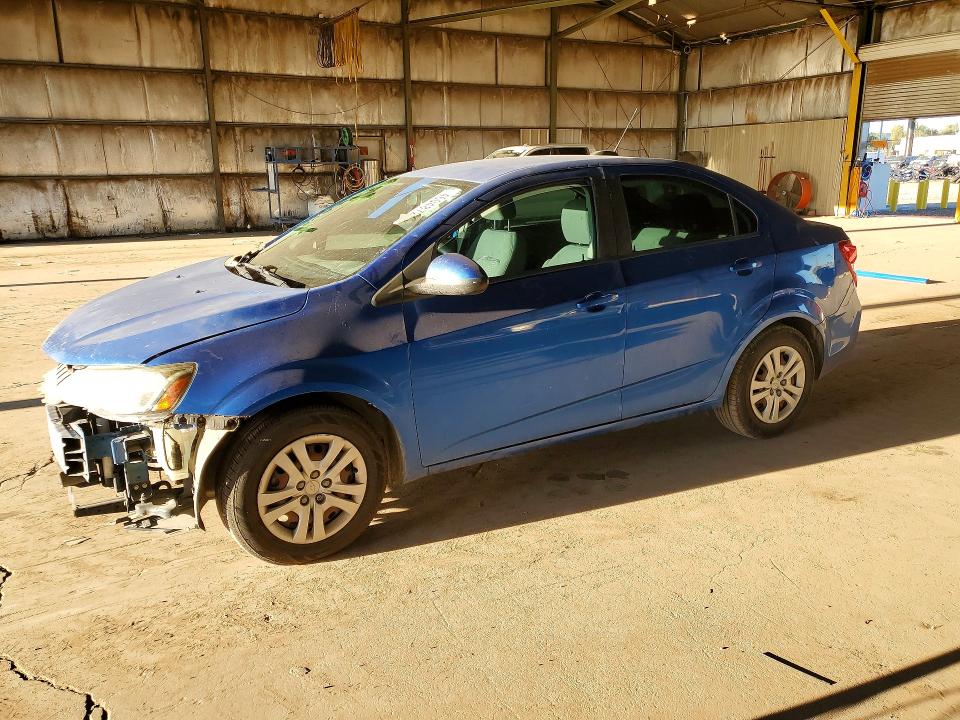 2017 CHEVROLET SONIC — VIN 1G1JB5SH8H4129664