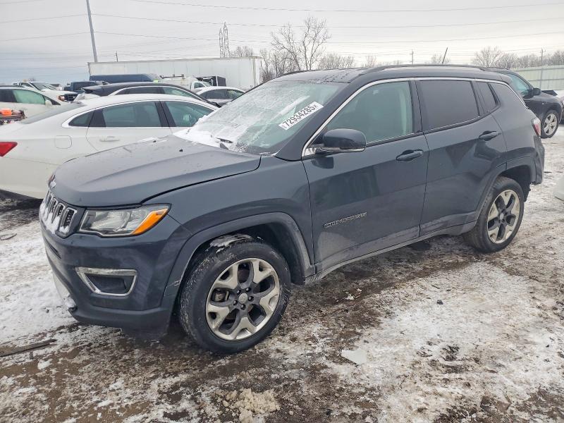 2018 JEEP COMPASS LI — VIN 3C4NJDCB9JT395615