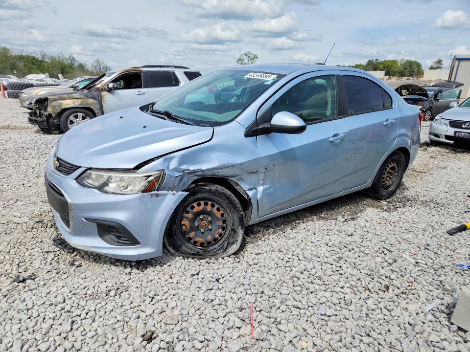 2017 CHEVROLET SONIC — VIN 1G1JB5SH6H4141599