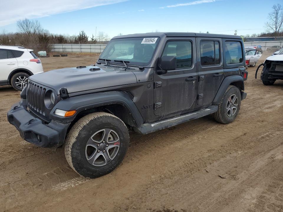 2022 JEEP WRANGLER UNLIMITED — VIN 1C4HJXDN7NW168897