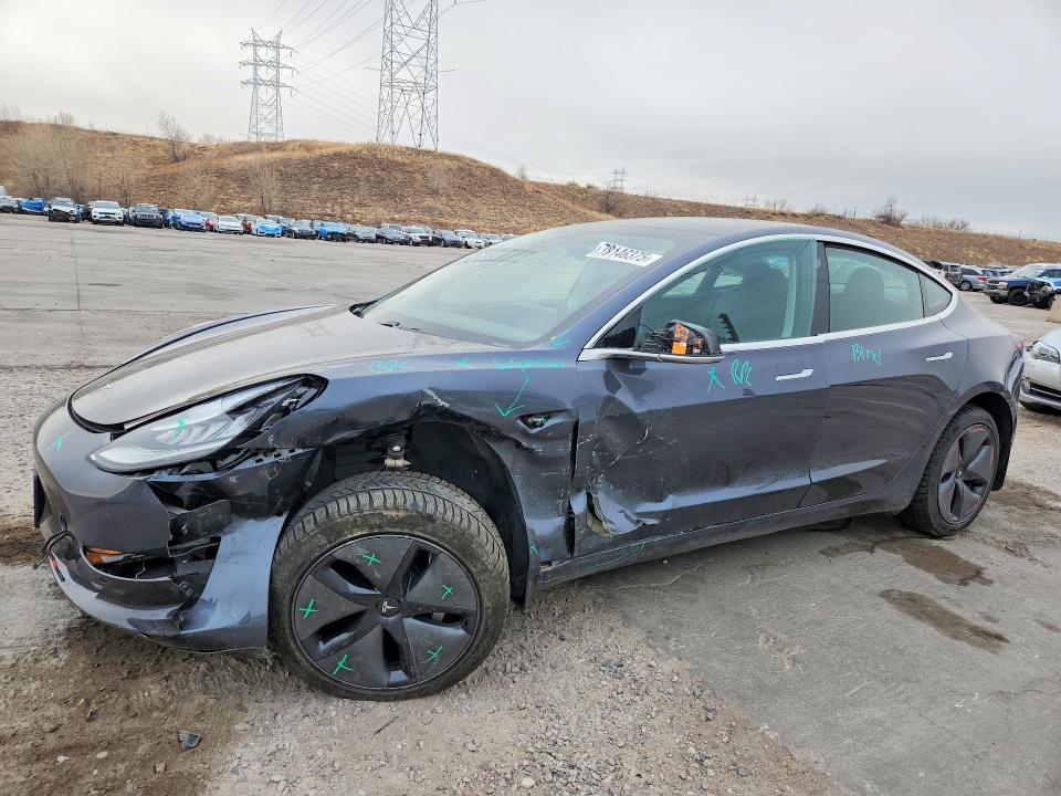 2019 TESLA MODEL 3 — VIN 5YJ3E1EB0KF191745