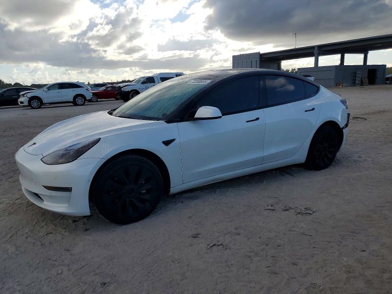 2022 TESLA MODEL 3 — VIN 5YJ3E1EB4NF267665