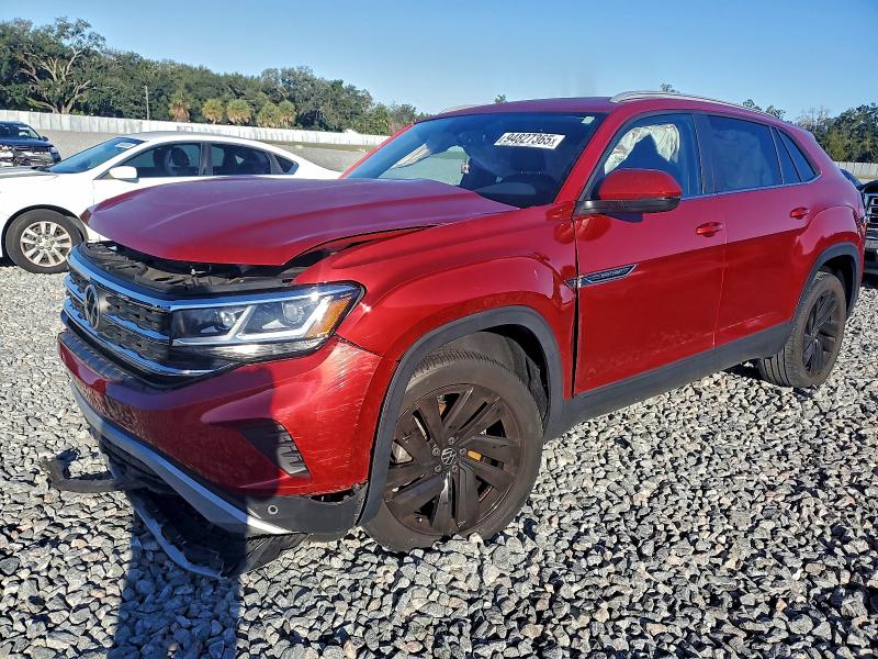 2021 VOLKSWAGEN ATLAS CROS — VIN 1V2JE2CA6MC236676