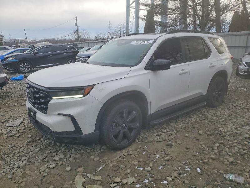2025 HONDA PILOT BLAC — VIN 5FNYG1H99SB025765