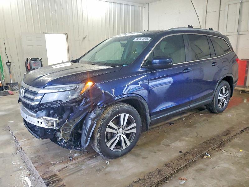 2016 HONDA PILOT EXL — VIN 5FNYF6H51GB043102