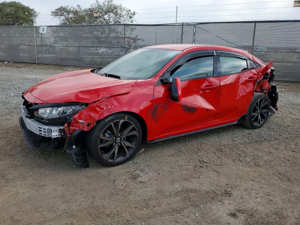 2017 HONDA CIVIC — VIN SHHFK7H40HU423810