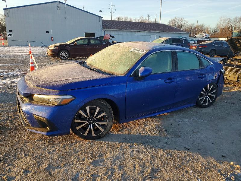 2022 HONDA CIVIC — VIN 2HGFE1F73NH307835