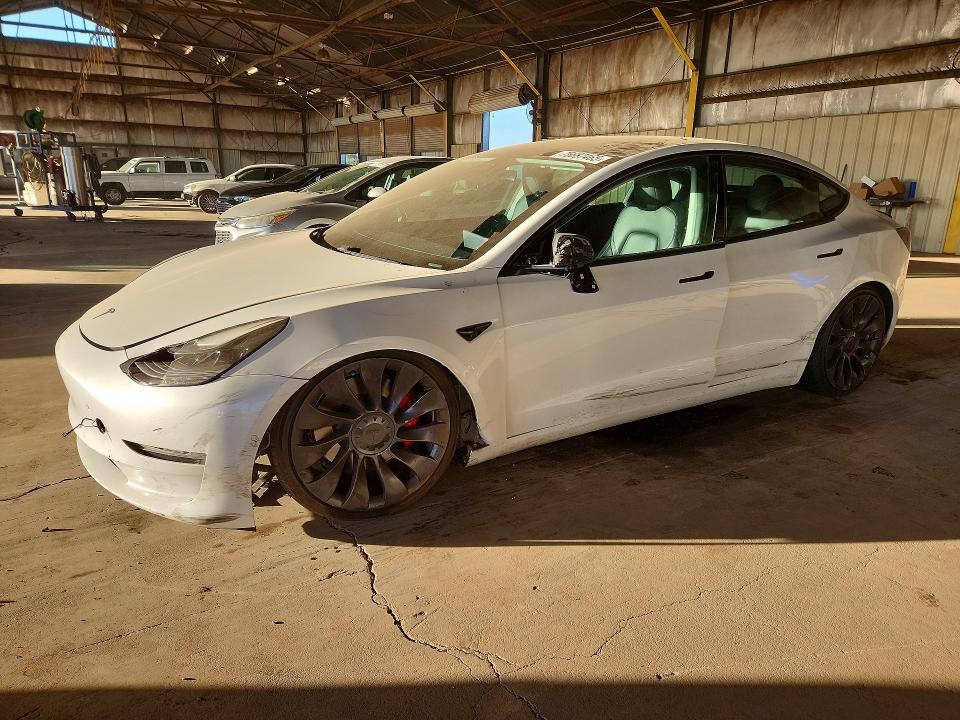 2021 TESLA MODEL 3 — VIN 5YJ3E1EC2MF995766