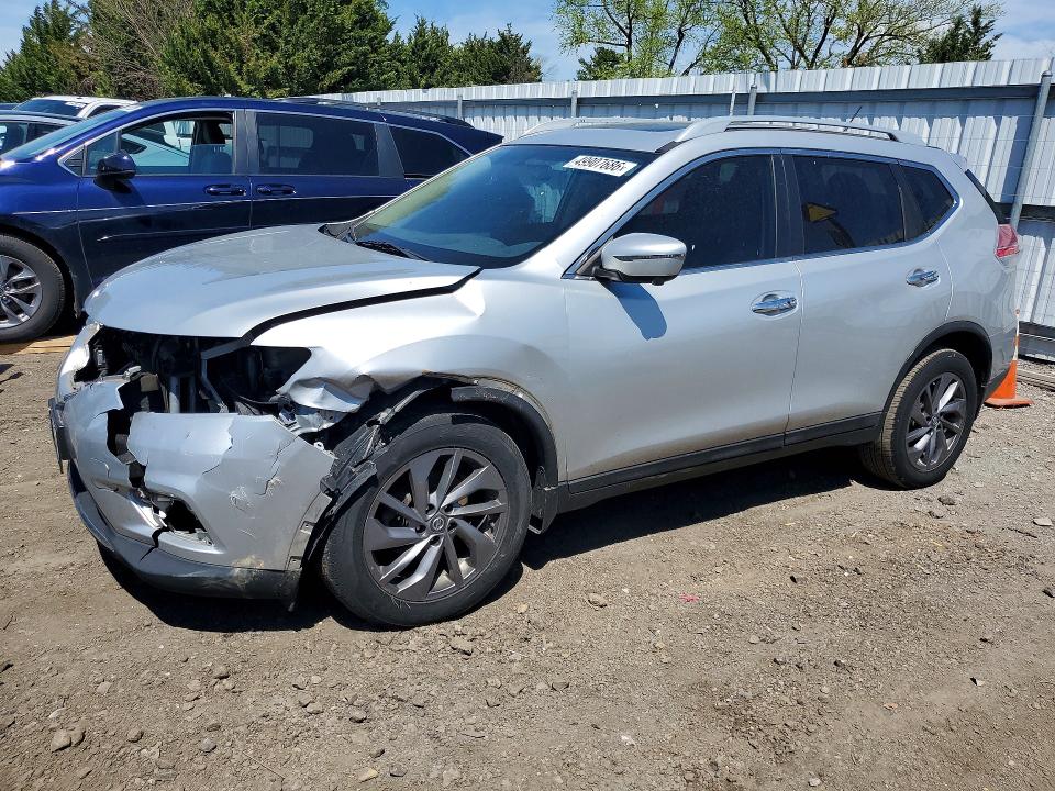 2016 NISSAN ROGUE — VIN 5N1AT2MV6GC743618