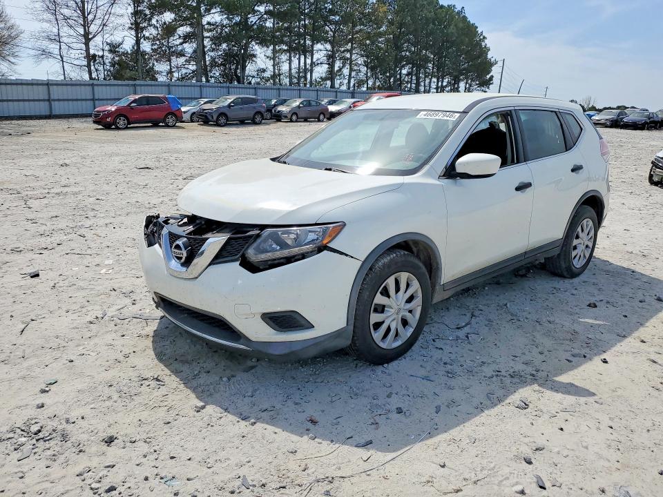 2016 NISSAN ROGUE — VIN KNMAT2MT4GP704649