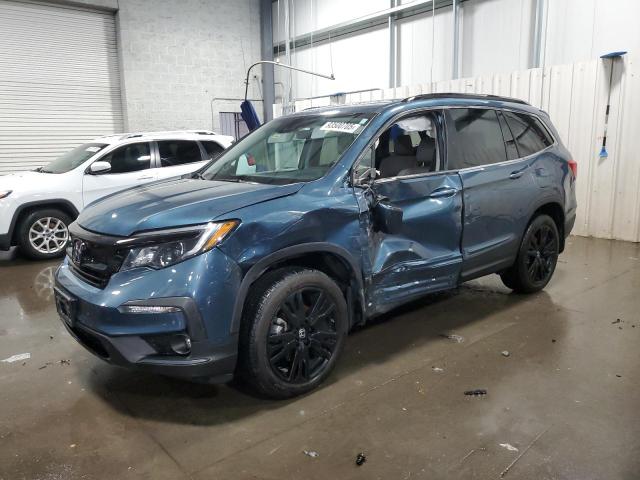 2021 HONDA PILOT SE — VIN 5FNYF6H29MB087821
