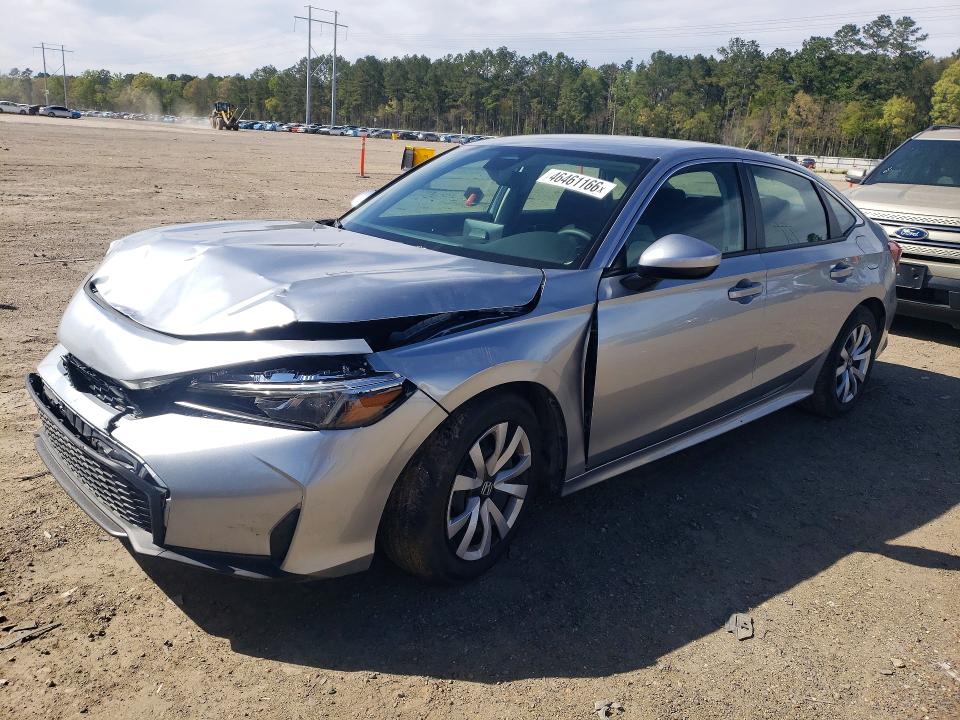 2025 HONDA CIVIC — VIN 2HGFE2F24SH593491