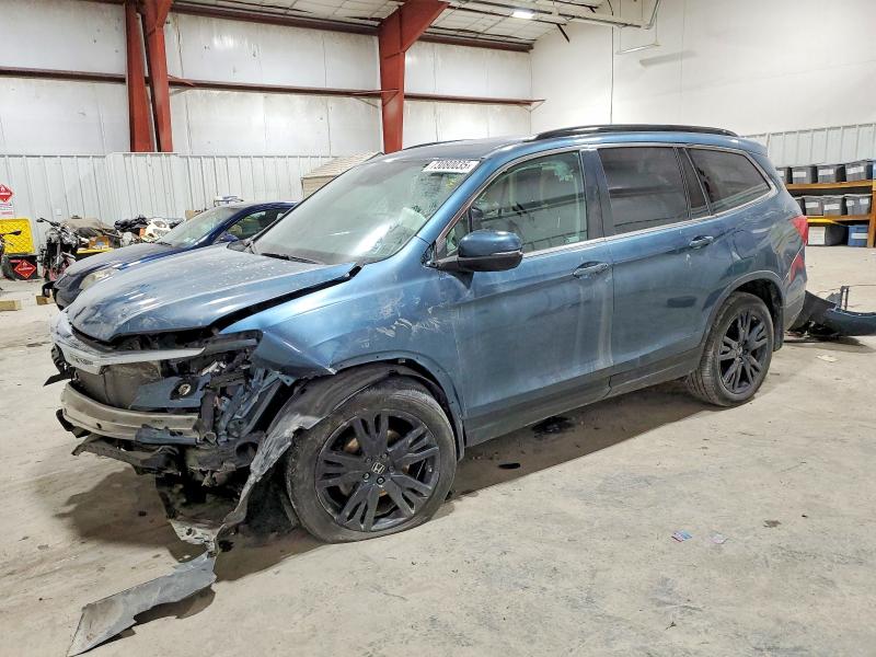 2021 HONDA PILOT SE — VIN 5FNYF6H25MB026966