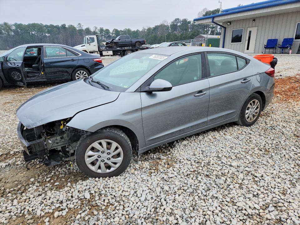 2019 HYUNDAI ELANTRA — VIN KMHD74LF2KU814078