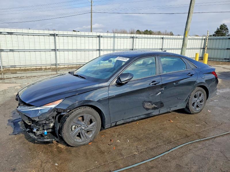 2022 HYUNDAI ELANTRA — VIN 5NPLM4AG2NH074762